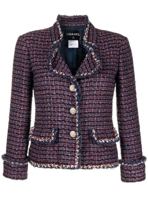 chanel blazer used|Chanel jackets clearance.